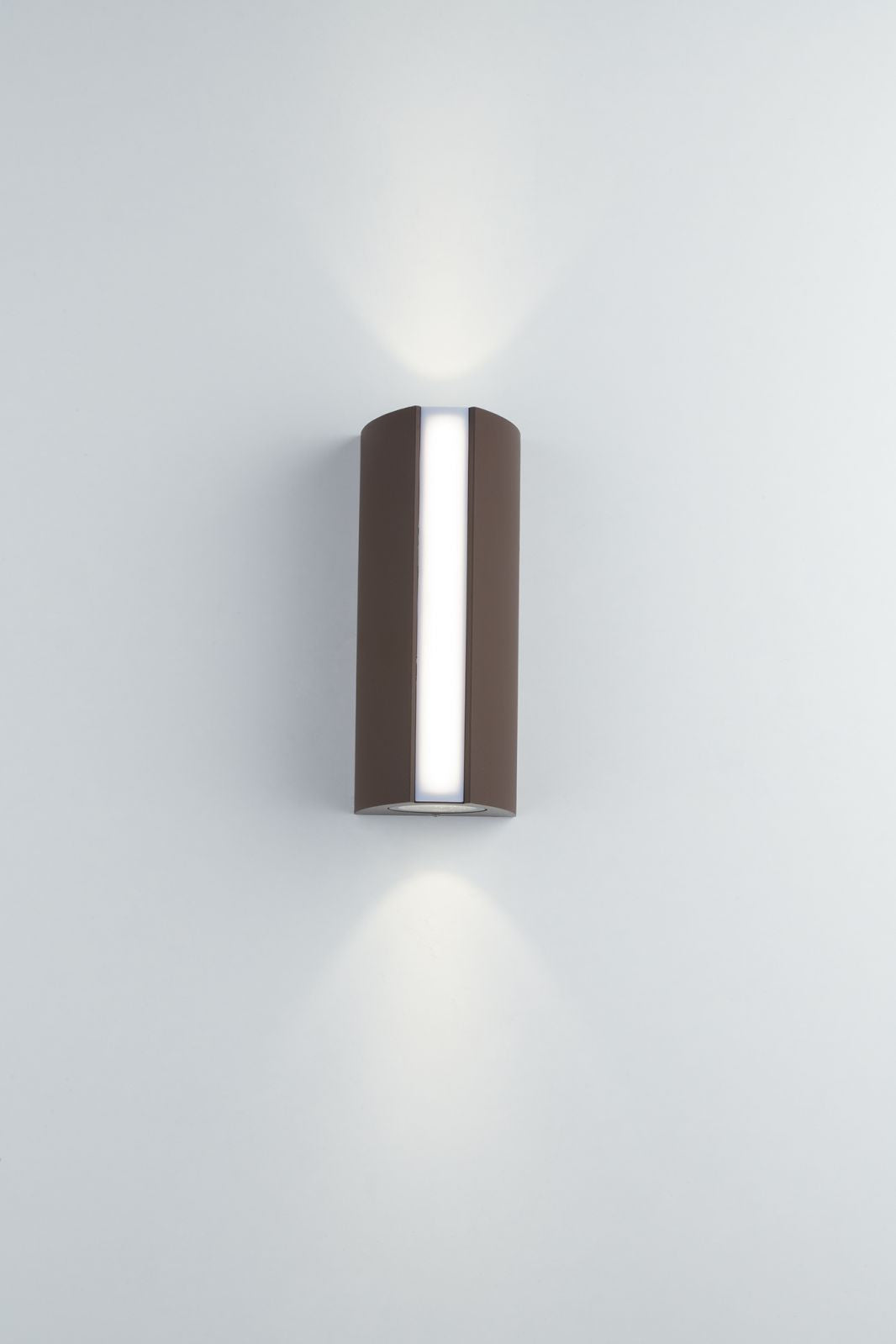 Applique per esterno IP54 in alluminio antracite o corten biemissione + emissione frontale led integrato con regolazione luce 3000-4000°k 14W 1490 lumen RAY Applique per esterno IP54 in alluminio antracite o corten biemissione + emissione frontale led integrato con regolazione luce 3000-4000°k 14W 1490 lumen RAY